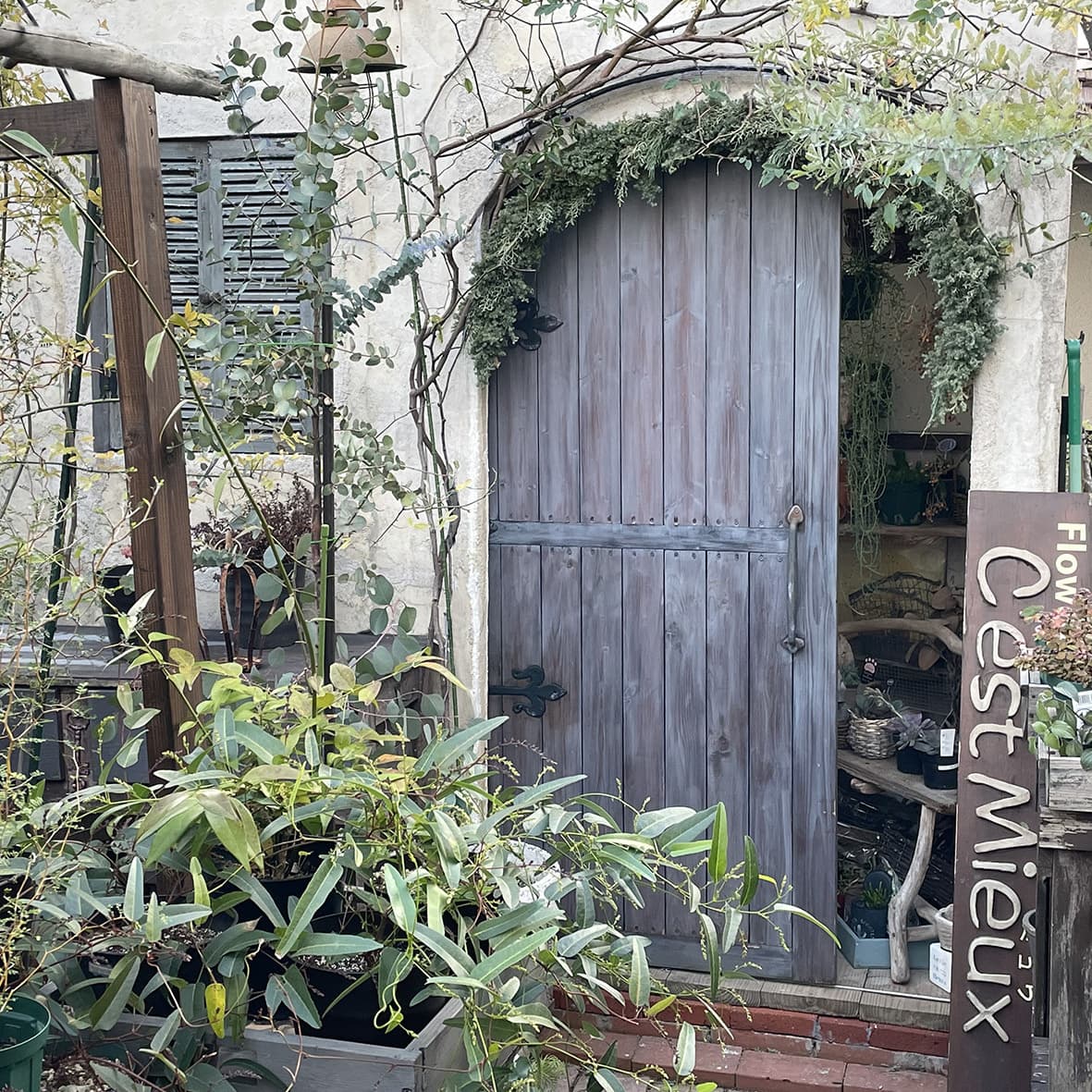 小屋の扉前その4